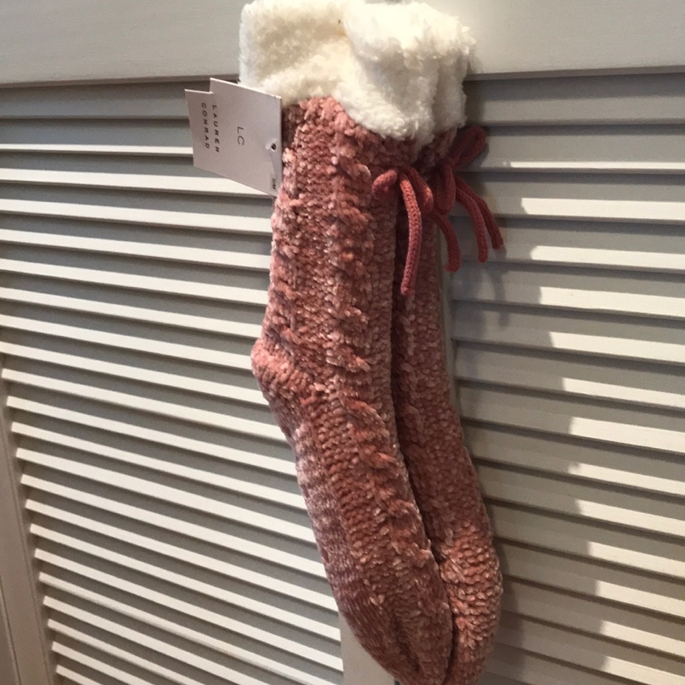 LC by Lauren Conrad slipper socks